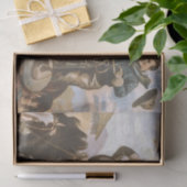 T-SHIRT Cowgirl-alte Schule Seidenpapier (Geschenk)