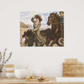 T-SHIRT Cowgirl OS Poster (Küche)