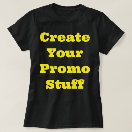 T - Shirt "Create Yours" (Design vorne)