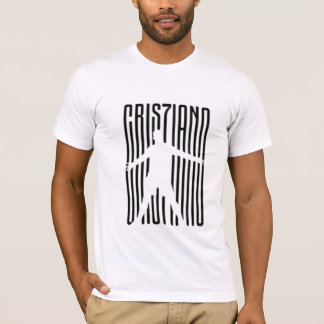T - Shirt Cristiano Ronaldo CR7 Silhouette Design