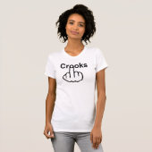 T - Shirt Crooks Gedreht (Vorne ganz)