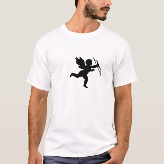 T - Shirt Cupid Schlicht Black (Vorderseite)
