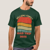 T - Shirt Custom Family Wiedersehen Road Trip Moun (Vorderseite)