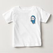 T-Shirt Cute Astronaut Cat Kawaii For Baby (Vorderseite)
