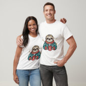 T-Shirt Cute Christmas Sloth Tee | Funny Holiday (Unisex)