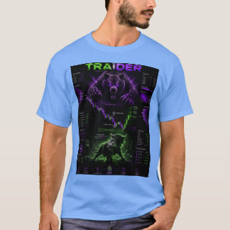 T-Shirt Cyberpunk TRAIDER - Gaming & Trading