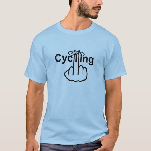 T - Shirt Cycle Gedreht (Vorderseite)