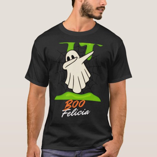 T-Shirt "Dabbing Boo" Halloween 2025  (Vorderseite)