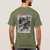 T - Shirt Dach Rockhund Base Ball Player (Rückseite)