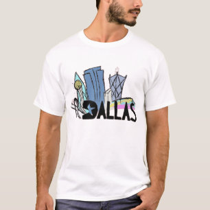T - Shirt Dallas Skyline