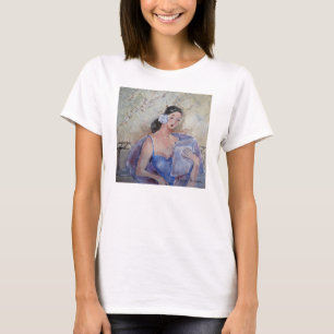T - Shirt Dame Reading entworfen von Marie Theron