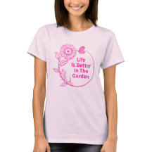 T-Shirt Damen Garten