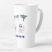 T - Shirt, Damen Tee Shirts/Kaffee-Tasse. Milchtasse (Rechte Ecke)