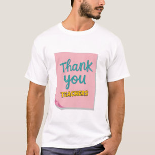 T - Shirt danke Ihnen, Lehrer