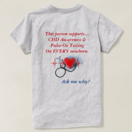 T-Shirt das CHD der Frauen