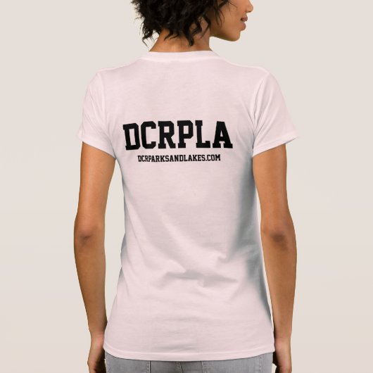 T-Shirt das DCRPL der Frauen (hellrosa) (Rückseite)