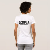 T-Shirt das DCRPL der Frauen (hellrosa) (Schwarz voll)