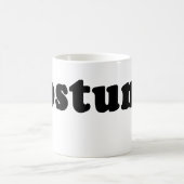 T-Shirt, das gerade KOSTÜM sagt Kaffeetasse (Mittel)