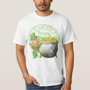 T - Shirt ~ das Gold des 100% Iren-Kobolds