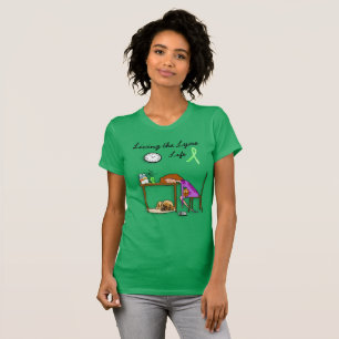 T-Shirt 'Das Lyme-Leben'