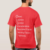 T-Shirt das O.L.D.C.A.R.T. der Männer (Rückseite)