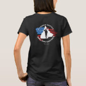 T - Shirt das PSDF der Frauen (Rückseite)