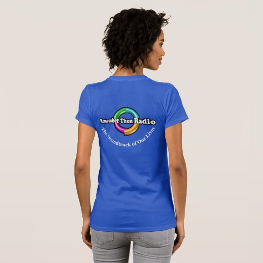 T-Shirt das RTR der Frauen (Schwarz voll)