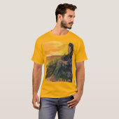 T-shirt : Deep In Thought . (Vorne ganz)