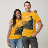 T-shirt : Deep In Thought . (Unisex)