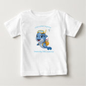 T-Shirt Delphin, Little Splash Explorer (Vorderseite)