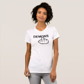 T - Shirt Demons Gedreht (Vorne ganz)