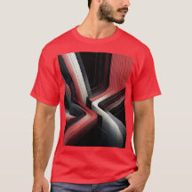 T - Shirt der abstrakten geometrischen Männer