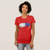 T - Shirt der Adlerflagge (Vorne ganz)