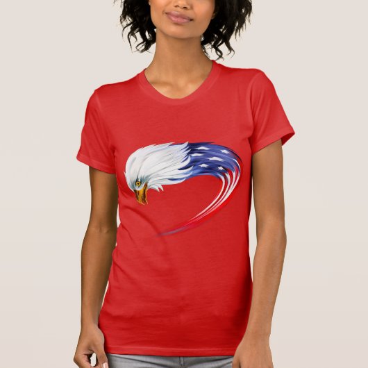 T - Shirt der Adlerflagge (Vorderseite)
