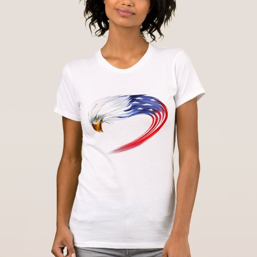 T - Shirt der Adlerflagge (Vorderseite)