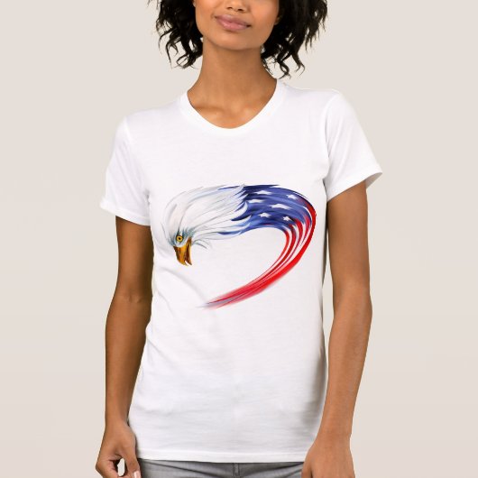 T - Shirt der Adlerflagge (Vorderseite)