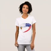 T - Shirt der Adlerflagge (Vorne ganz)