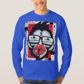 T - Shirt der Affen Lippen (Vorderseite)