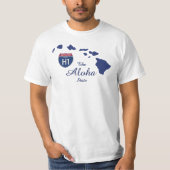 T-Shirt - Der Aloha-Staat (Vorderseite)