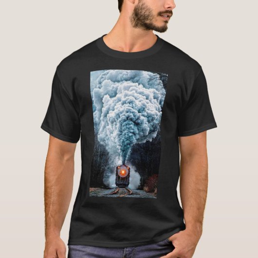 T - Shirt der alten Dampfbahn (Vorderseite)