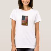 T - Shirt der American Flag Army Ranger School Tab (Vorderseite)