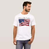 T - Shirt der amerikanischen Flagge (Vorne ganz)