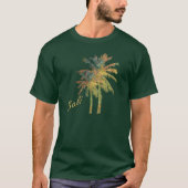 T - Shirt der Batik Palmen (Vorderseite)