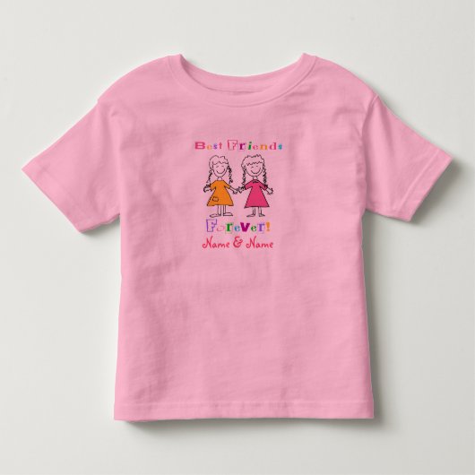 T - Shirt der besten Freunde (Vorderseite)