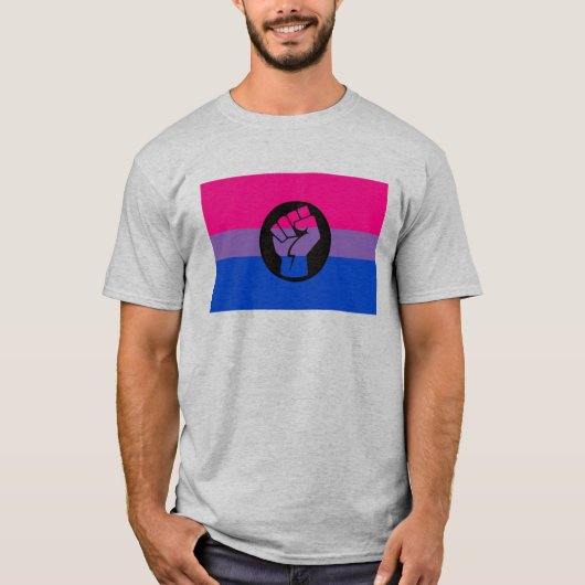T - Shirt der Bisexuellen Resistenz (Vorderseite)