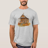 T - Shirt der Blockhütte (Vorderseite)