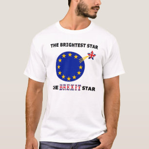 T - Shirt der britischen Brexit-Star-Flagge