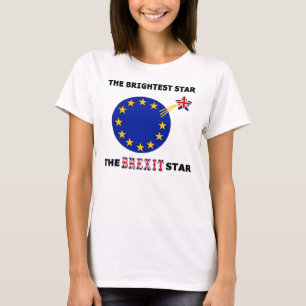 T - Shirt der britischen Brexit-Star-Flagge