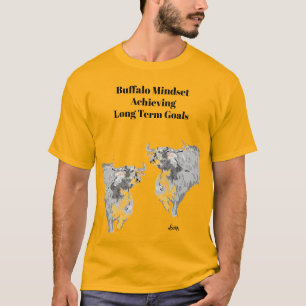 T-Shirt: Der Büffel-Mindset T-Shirt
