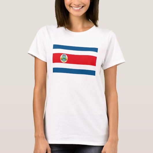 T - Shirt der Costa Rica (Vorderseite)